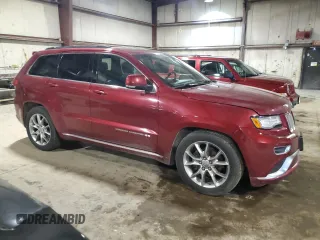 2015 Jeep Grand Cherokee Summit with VIN 1C4RJFJG2FC664245, listed as a Copart auction lot 54131515 with 141,605 mi miles and Salvage Title. Bid and sale history available at DreamBid. Image 4.