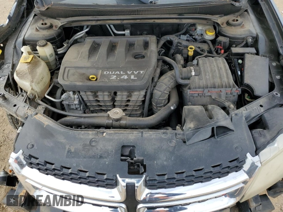 2013 Dodge Avenger SE with VIN 1C3CDZABXDN682873, listed as a Copart auction lot 46826865 with 135,193 mi miles and Salvage Title. Bid and sale history available at carsss.com. Image 12.