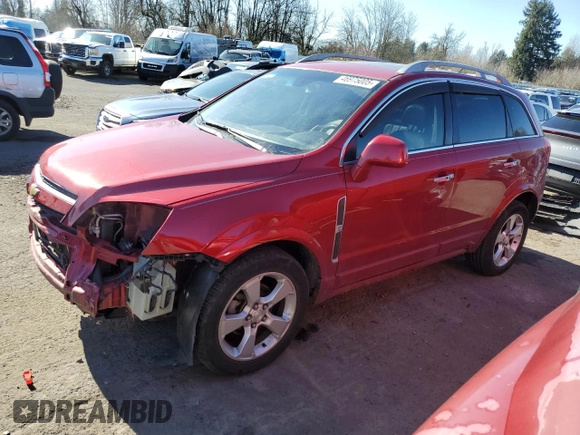 2015 Chevrolet Captiva Sport LTZ with VIN 3GNAL4EK4FS504993, listed as a Copart auction lot 46975005 with 127,086 mi miles and Salvage Title. Bid and sale history available at DreamBid. Image 1.