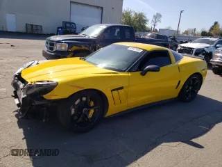 2012 Chevrolet Corvette Z16 Grand Sport 3LT with VIN 1G1YW2DWXC5103924, listed as a Copart auction lot 52947145 with 42,870 mi miles and Salvage title. Bid and sale history available at DreamBid. Image 1.