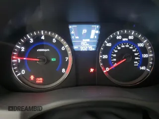 2014 Hyundai Accent GLS with VIN KMHCT4AE8EU643620, listed as a Copart auction lot 53852525 with 90,279 mi miles and Salvage Title. Bid and sale history available at carsss.com. Image 9.