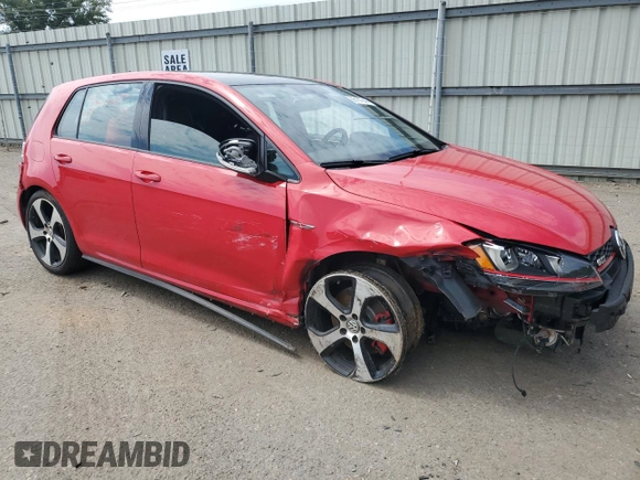 2015 Volkswagen Golf GTI S with VIN 3VW5T7AU9FM021195, listed as a Copart auction lot 66187644 with 61,334 mi miles and Salvage Title. Bid and sale history available at carsss.com. Image 4.