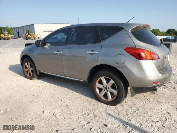2009 Nissan Murano S with VIN JN8AZ18UX9W019936, listed as a Copart auction lot 50217125 with 186,975 mi miles and Salvage Title. Bid and sale history available at carsss.com. Image 2.