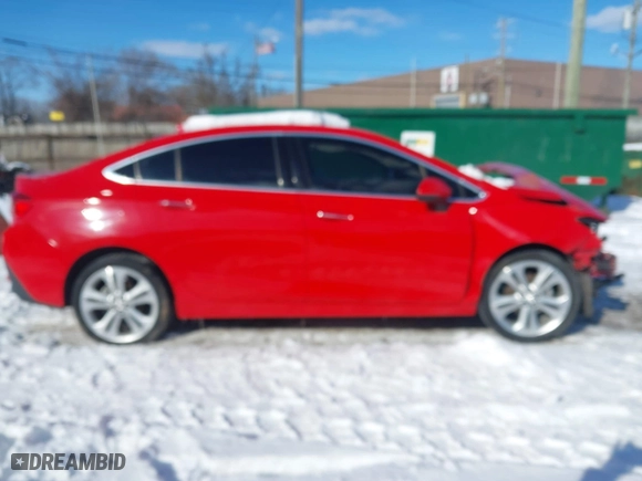 2016 Chevrolet Cruze Premier with VIN 1G1BG5SM8G7297854, listed as a IAAI auction lot 41559888 with 71,491 mi miles. Bid and sale history available at carsss.com. Image 13.