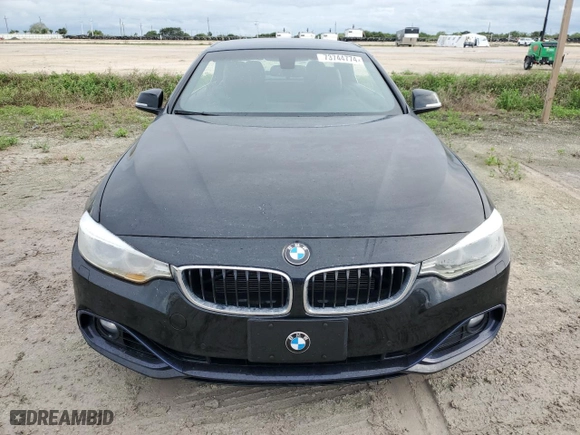 2016 BMW 4 Series 435i xDrive with VIN WBA3T7C58G5A37217, listed as a Copart auction lot 73744774 with 0 mi miles and Non Repairable. Bid and sale history available at carsss.com. Image 5.