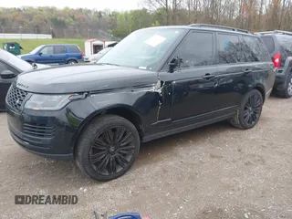 2021 Land Rover Range Rover Westminster with VIN SALGS2RU0MA418187, listed as a IAAI auction lot 41903264 with 103,098 mi miles. Bid and sale history available at carsss.com. Image 2.