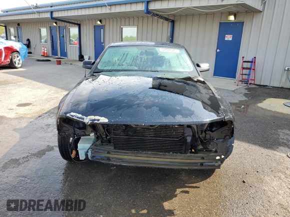 2005 Ford Mustang Deluxe with VIN 1ZVHT80N755201499, listed as a Copart auction lot 52082585 with 203,854 mi miles and Salvage Title. Bid and sale history available at carsss.com. Image 5.