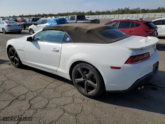 2015 Chevrolet Camaro LT with VIN 2G1FD3D3XF9276858, listed as a Copart auction lot 80681384 with 195,237 mi miles and Clean Title. Bid and sale history available at carsss.com. Image 2.