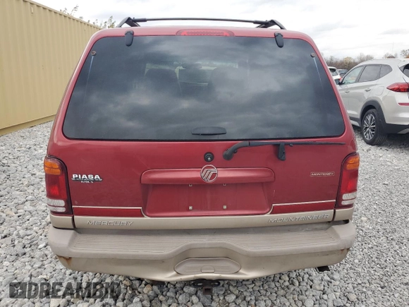 2001 Mercury Mountaineer with VIN 4M2ZU86P11UJ00675, listed as a Copart auction lot 78662034 with 175,433 mi miles and Salvage title. Bid and sale history available at DreamBid. Image 6.
