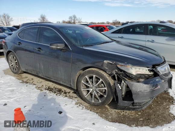 2015 Acura TLX V6 with VIN 19UUB2F34FA014979, listed as a Copart auction lot 88884075 with 86,298 mi miles and Salvage Title. Bid and sale history available at carsss.com. Image 4.
