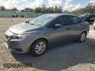 2021 Nissan Versa S with VIN 3N1CN8DV3ML859954, listed as a Copart auction lot 44656685 with 0 mi miles and Non Repairable. Bid and sale history available at carsss.com. Image 1.