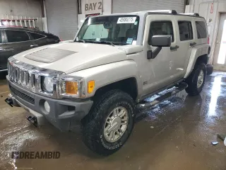2006 Hummer H3 with VIN 5GTDN136468149586, listed as a Copart auction lot 48986275 with 172,521 mi miles and Salvage Title. Bid and sale history available at carsss.com. Image 1.