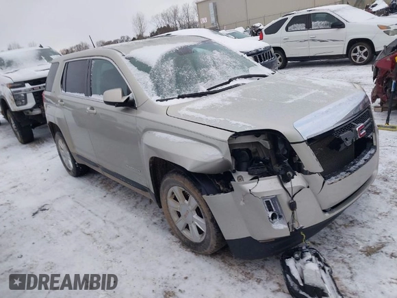 2013 GMC Terrain SLE with VIN 2GKFLREK9D6308186, listed as a IAAI auction lot 41246462 with 90,567 mi miles. Bid and sale history available at carsss.com. Image 1.