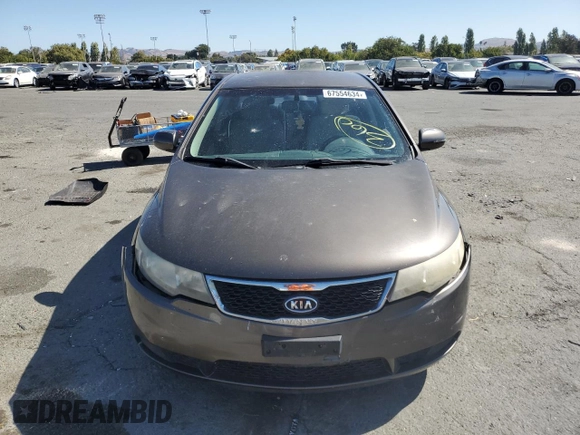 2012 Kia Forte EX with VIN KNAFU4A27C5564870, listed as a Copart auction lot 67554634 with 134,155 mi miles and Salvage Title. Bid and sale history available at carsss.com. Image 5.