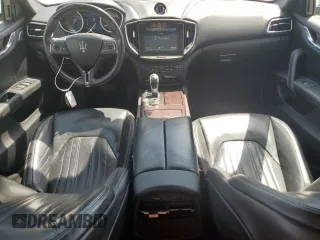 2018 Maserati Ghibli with VIN ZAM57XSL8J1268626, listed as a Copart auction lot 53463005 with 49,616 mi miles and Salvage Title. Bid and sale history available at carsss.com. Image 8.