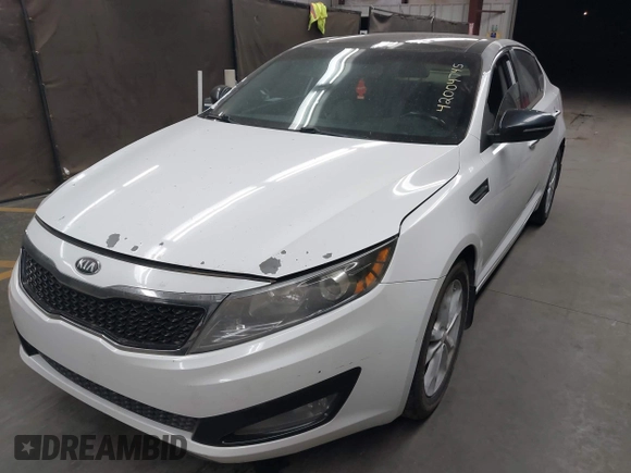 2013 Kia Optima EX with VIN 5XXGN4A79DG120709, listed as a IAAI auction lot 42004745 with 171,409 mi miles. Bid and sale history available at carsss.com. Image 6.