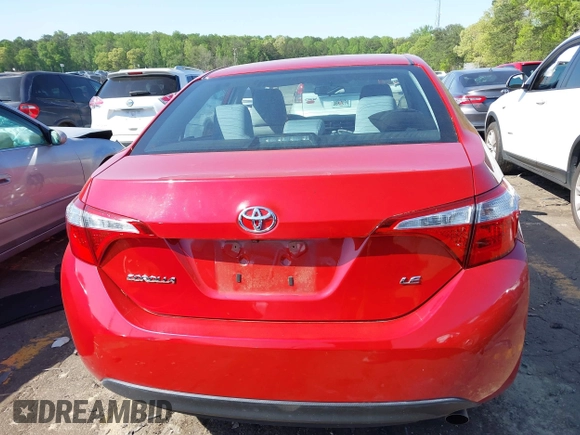 2015 Toyota Corolla L with VIN 2T1BURHE2FC476945, listed as a IAAI auction lot 41987905 with 28,020 mi miles and . Bid and sale history available at DreamBid. Image 16.