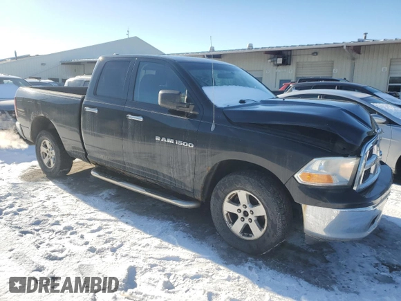 2011 Ram 1500 ST with VIN 1D7RV1GP3BS639049, listed as a Copart auction lot 87867495 with 119,747 mi miles and Salvage Title. Bid and sale history available at carsss.com. Image 4.