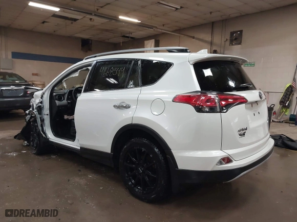 2018 Toyota RAV4 Limited with VIN JTMDFREV6JJ186499, listed as a IAAI auction lot 41668544 with 130,336 mi miles. Bid and sale history available at carsss.com. Image 3.