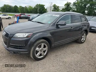 2013 Audi Q7 Premium Plus with VIN WA1LGAFE1DD012846, listed as a Copart auction lot 63091715 with 145,250 mi miles and Clean title. Bid and sale history available at DreamBid. Image 1.