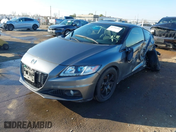 2015 Honda CR-Z EX with VIN JHMZF1C62FS002209, listed as a IAAI auction lot 41291326 with 73,301 mi miles and . Bid and sale history available at DreamBid. Image 18.