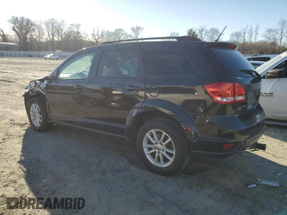 2013 Dodge Journey SXT with VIN 3C4PDDBG2DT579179, listed as a Copart auction lot 46443415 with 180,456 mi miles and Salvage Title. Bid and sale history available at DreamBid. Image 2.