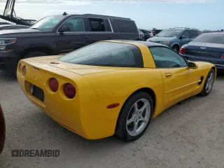 2000 Chevrolet Corvette with VIN 1G1YY22G9Y5108450, listed as a Copart auction lot 76034164 with 26,978 mi miles and Salvage Title. Bid and sale history available at carsss.com. Image 3.
