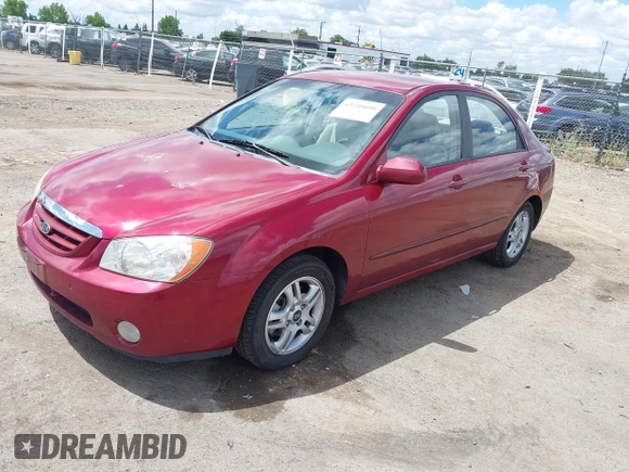 2005 Kia Spectra LX z VIN KNAFE122755084518, wystawiony jako IAAI lot #42249090 z przebiegiem 147 174 mil mil oraz . Historia ofert i sprzedaży dostępna na DreamBid. Obrazek 2.