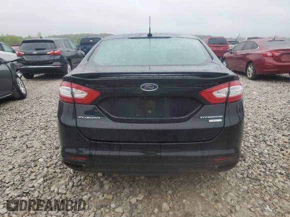 2016 Ford Fusion Titanium with VIN 3FA6P0K95GR156116, listed as a Copart auction lot 57764445 with 72,284 mi miles and Clean title. Bid and sale history available at DreamBid. Image 6.