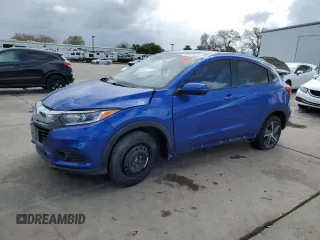 2021 Honda HR-V EX with VIN 3CZRU6H56MM750353, listed as a Copart auction lot 49117395 with 0 mi miles and Clean Title. Bid and sale history available at carsss.com. Image 1.