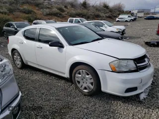 2014 Dodge Avenger SE with VIN 1C3CDZAB6EN233417, listed as a Copart auction lot 51273605 with 137,722 mi miles and Salvage Title. Bid and sale history available at DreamBid. Image 4.