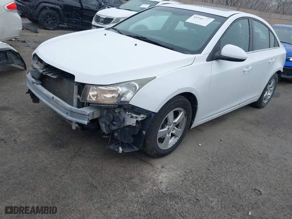 2011 Chevrolet Cruze LT w/2LT with VIN 1G1PG5S97B7137555, listed as a IAAI auction lot 41546082 with 148,872 mi miles. Bid and sale history available at carsss.com. Image 2.