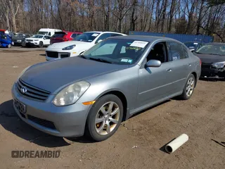 2006 Infiniti G35 with VIN JNKCV51F66M605719, listed as a IAAI auction lot 41766035 with 139,918 mi miles and . Bid and sale history available at carsss.com. Image 2.