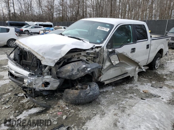 2013 Ford F-150 XL with VIN 1FTFW1EF5DFA22641, listed as a Copart auction lot 42034775 with 227,510 mi miles and Salvage Title. Bid and sale history available at carsss.com. Image 1.