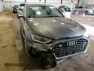 2024 Audi S4 Premium Plus with VIN WAUB4AF41RA054778, listed as a Copart auction lot 51846855 with 5,842 mi miles and Salvage Title. Bid and sale history available at carsss.com. Image 13.