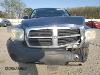 2006 Dodge Dakota ST with VIN 1D7HE28K36S595242, listed as a Copart auction lot 51348695 with 110,602 mi miles and Salvage Title. Bid and sale history available at carsss.com. Image 5.