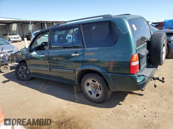 2002 Suzuki XL7 Standard with VIN JS3TX92V724127248, listed as a Copart auction lot 62850275 with Not provided miles and Salvage title. Bid and sale history available at DreamBid. Image 2.