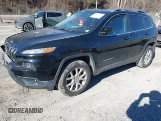 2018 Jeep Cherokee Latitude with VIN 1C4PJMCB1JD589473, listed as a IAAI auction lot 41665630 with 106,371 mi miles and . Bid and sale history available at DreamBid. Image 2.