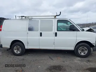 2009 Chevrolet Express Cargo Van with VIN 1GCGG25C791108423, listed as a IAAI auction lot 41919297 with 1 mi miles. Bid and sale history available at carsss.com. Image 13.