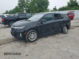2024 Chevrolet Equinox LT with VIN 3GNAXUEG6RL174966, listed as a Copart auction lot 60497215 with 71,532 mi miles and Salvage title. Bid and sale history available at DreamBid. Image 1.