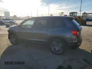 2019 Honda Passport EX-L with VIN 5FNYF7H5XKB012171, listed as a Copart auction lot 82822484 with 41,295 mi miles and Salvage Title. Bid and sale history available at carsss.com. Image 2.