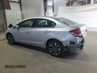 2015 Honda Civic EX with VIN 19XFB2F8XFE702789, listed as a Copart auction lot 54845435 with 19,367 mi miles and Clean Title. Bid and sale history available at DreamBid. Image 2.