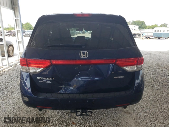 2014 Honda Odyssey Touring with VIN 5FNRL5H92EB072034, listed as a Copart auction lot 60371485 with 259,312 mi miles and Clean title. Bid and sale history available at DreamBid. Image 6.