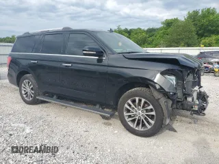 2018 Ford Expedition Limited with VIN 1FMJU2ATXJEA47467, listed as a Copart auction lot 55686285 with 130,505 mi miles and Salvage title. Bid and sale history available at DreamBid. Image 4.
