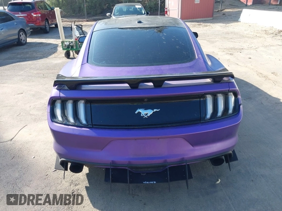 2015 Ford Mustang EcoBoost with VIN 1FA6P8TH5F5358816, listed as a IAAI auction lot 41573005 with 57,975 mi miles and . Bid and sale history available at carsss.com. Image 16.