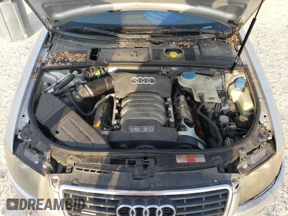 2005 Audi A4 3.0L with VIN WAUET48HX5K019808, listed as a Copart auction lot 80117264 with 125,160 mi miles and Clean Title. Bid and sale history available at carsss.com. Image 11.