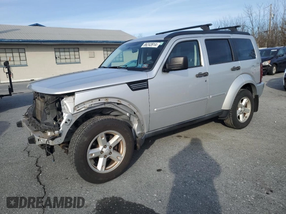 2009 Dodge Nitro SXT with VIN 1D8GU28K19W545432, listed as a Copart auction lot 86243914 with 144,577 mi miles and Salvage Title. Bid and sale history available at DreamBid. Image 1.