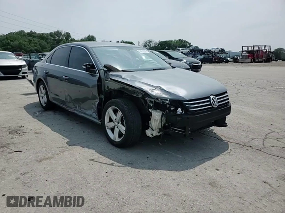 2015 Volkswagen Passat Limited Edition with VIN 1VWAT7A30FC098027, listed as a Copart auction lot 60612055 with 121,208 mi miles and Salvage title. Bid and sale history available at DreamBid. Image 13.