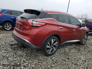 2015 Nissan Murano Platinum with VIN 5N1AZ2MH3FN265735, listed as a Copart auction lot 42741965 with 148,152 mi miles and Salvage Title. Bid and sale history available at carsss.com. Image 3.