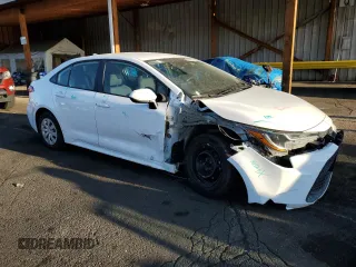 2020 Toyota Corolla L with VIN 5YFDPRAE3LP008647, listed as a Copart auction lot 53513775 with 50,960 mi miles and Salvage Title. Bid and sale history available at carsss.com. Image 4.